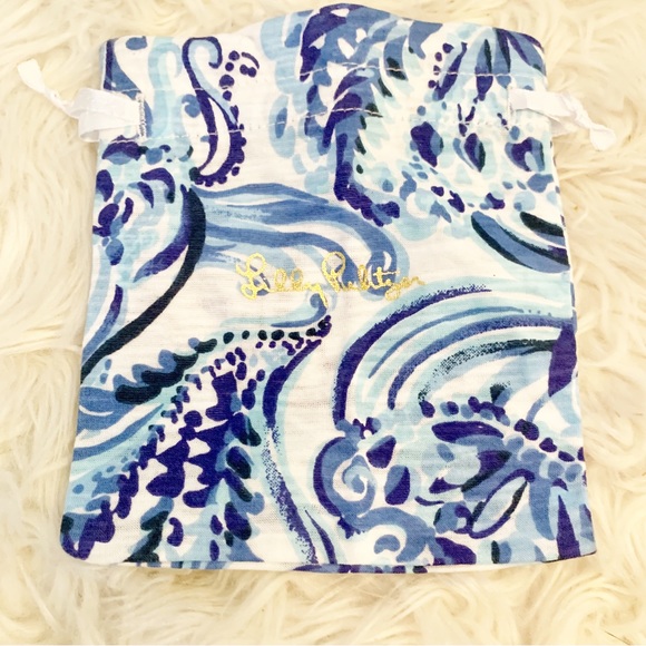 Lilly Pulitzer GWP Fishy Kiss Raffia Silk Tassel Earrings- NWT - Picture 5 of 16